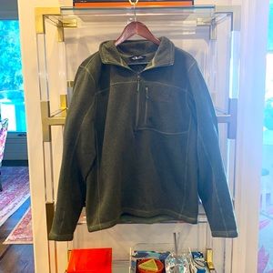 The North face 1/4 zip fleece pullover